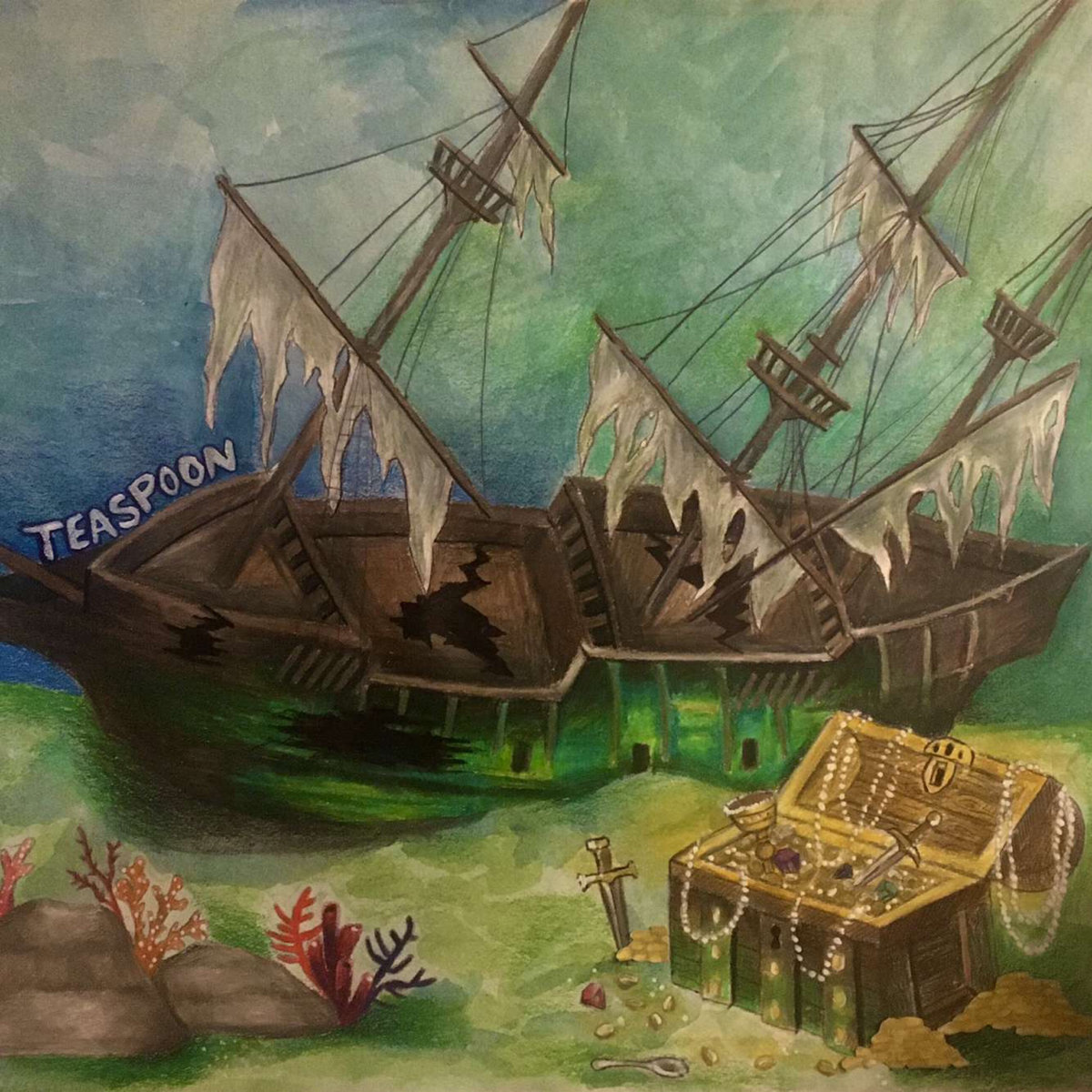 Spanish Galleons Teaspoon