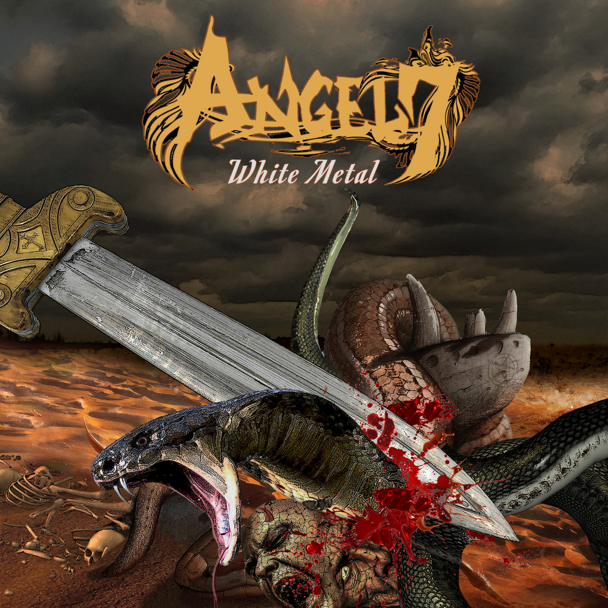 White Metal (Melodic Power Thrash Death Metal) Angel 7