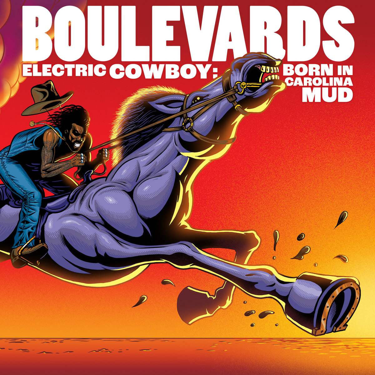 Electric Cowboy Born In Carolina Mud Boulevards New West Records