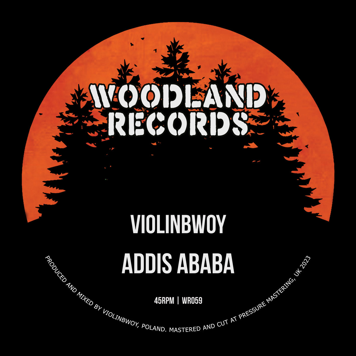 Addis Ababa VIOLINBWOY Woodland Records