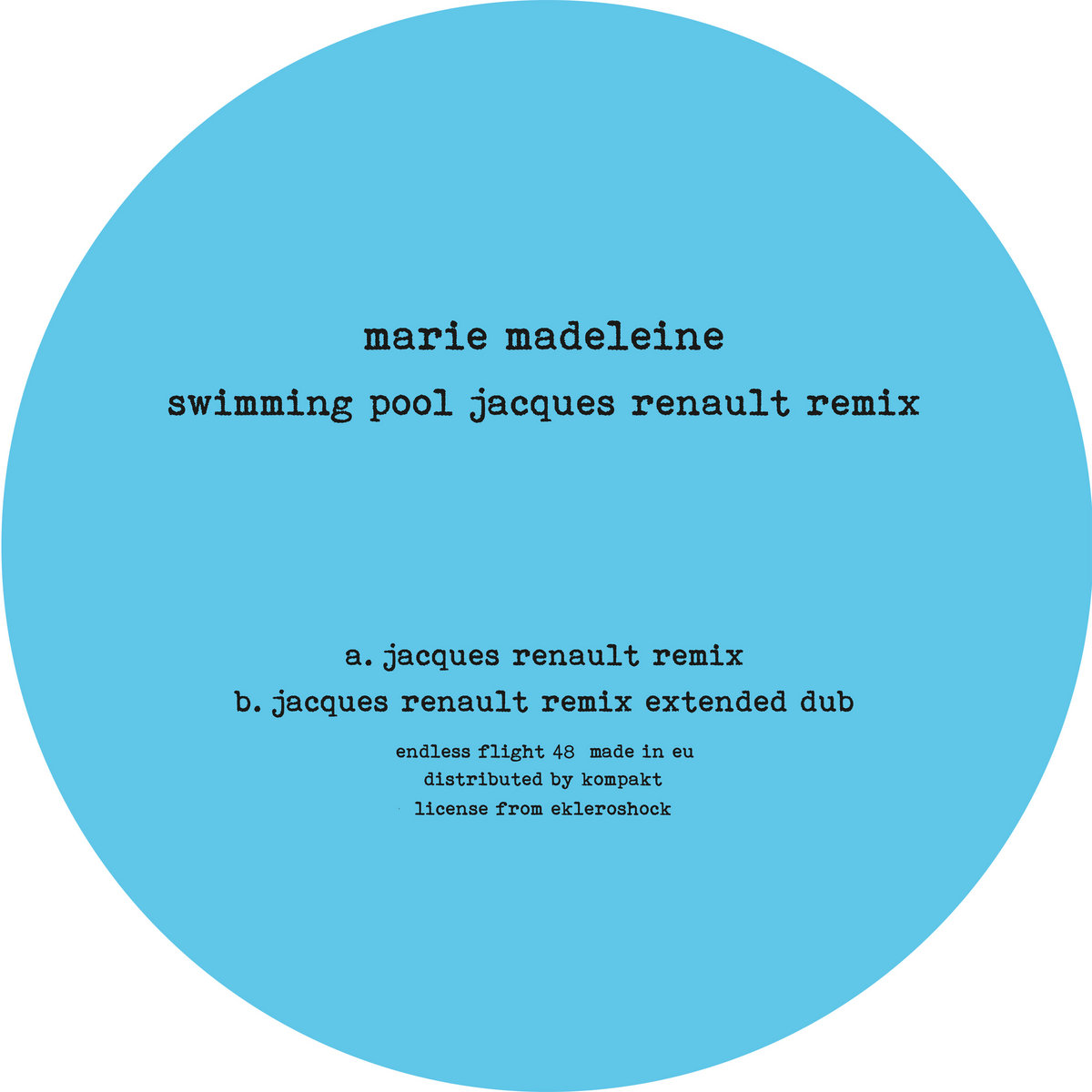 Swimming Pool Marie Madeleine mulemusiq