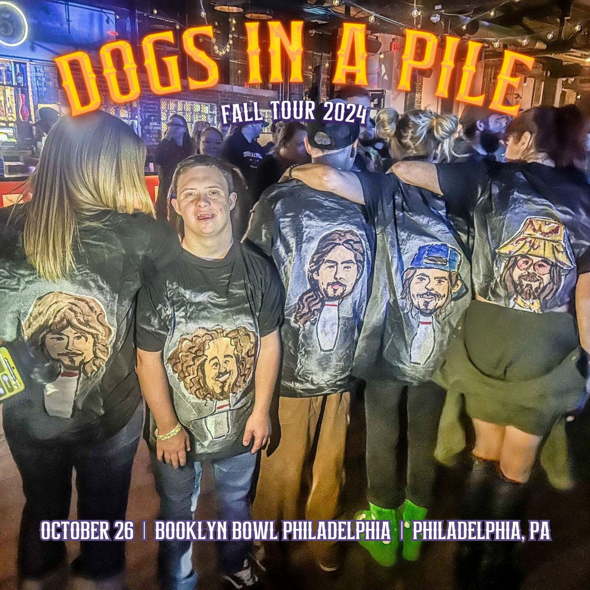 10/26/24 Philadelphia Brooklyn Bowl Philadelphia, PA Dogs In A Pile