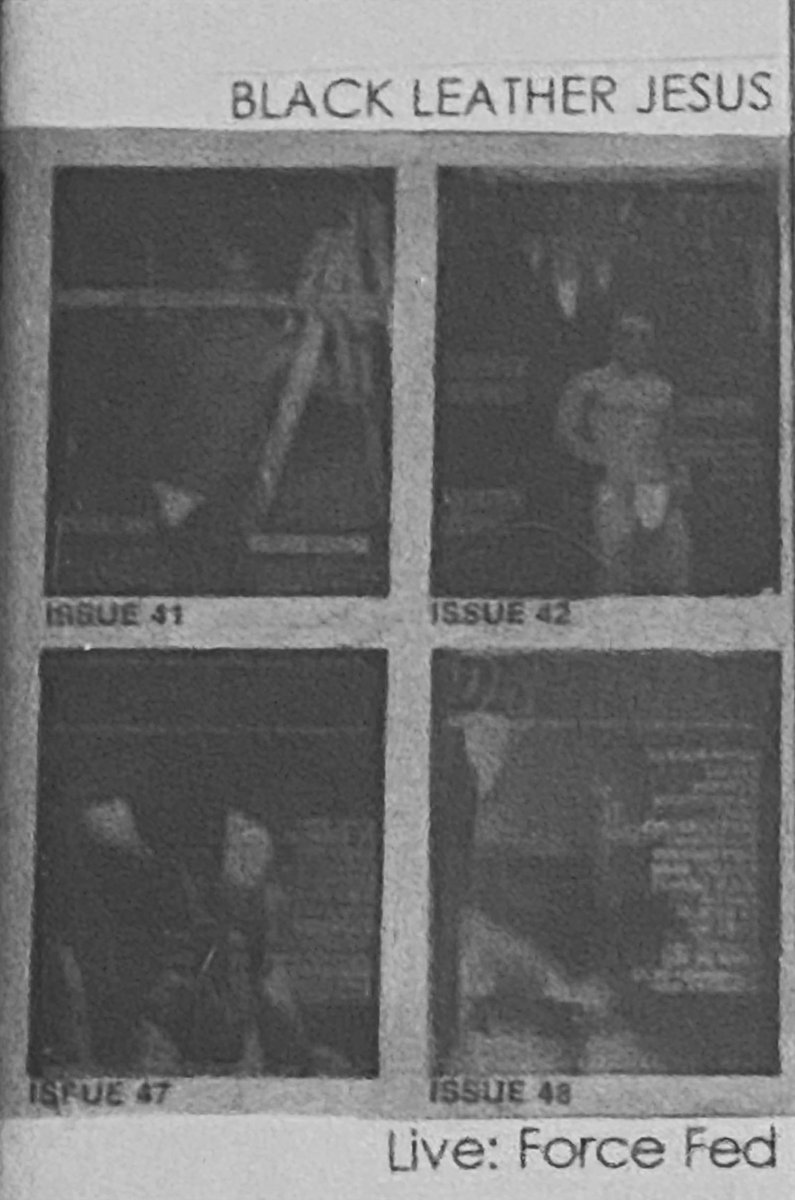 Live Forced Fed Black Leather Jesus Richard Ramirez