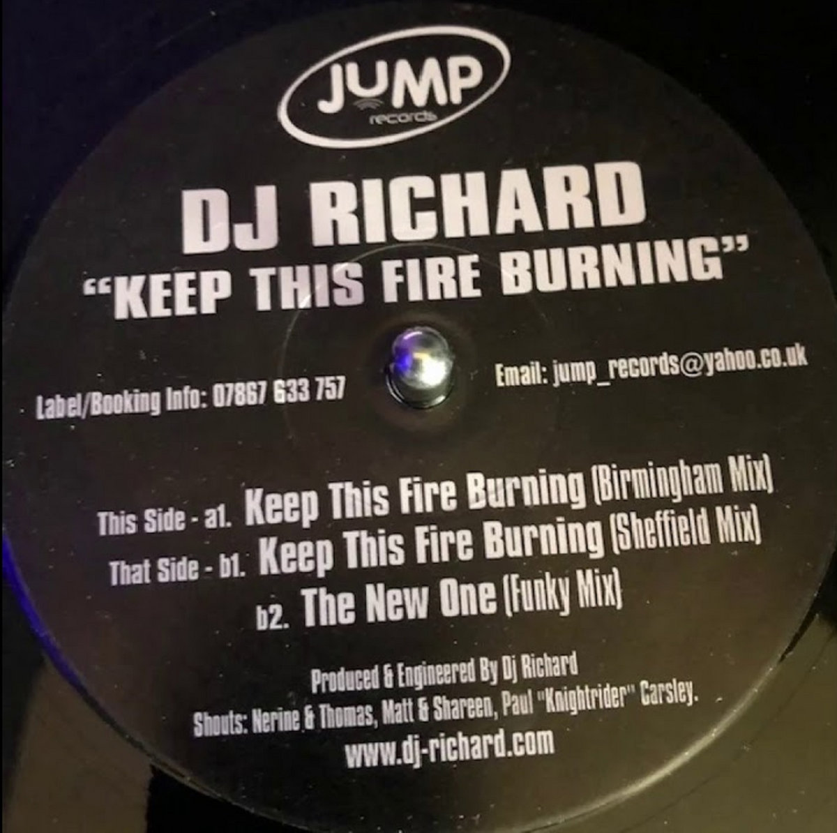 Keep This Fire Burning (Birmingham Remix) DJ Richard