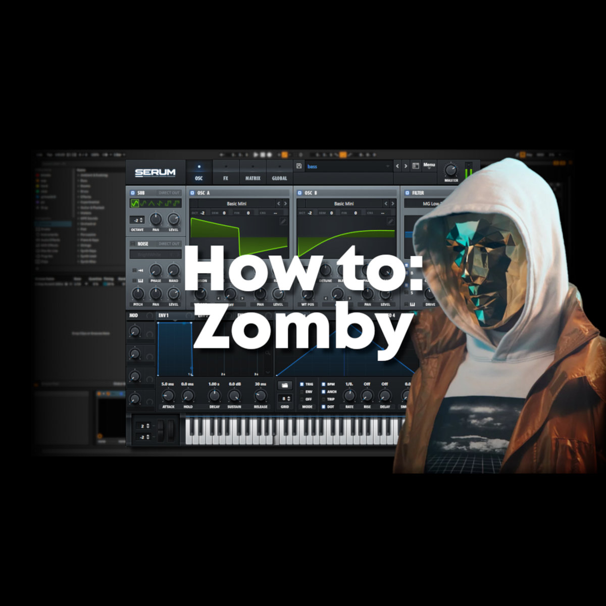 How to Zomby (Project file, samples and preset) UK Bass Tutorials