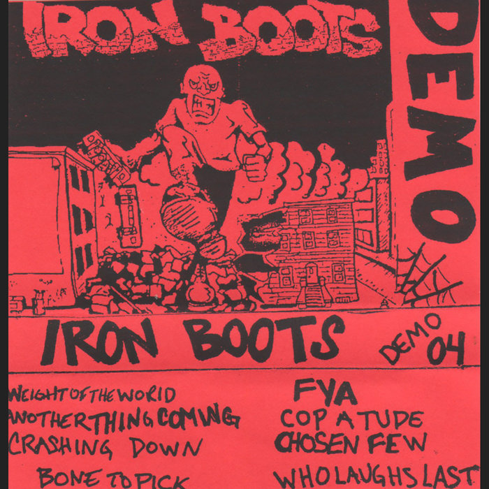 Iron Boots demo Iron Boots MD/DC/VA HC/Punk Demos, Etc.