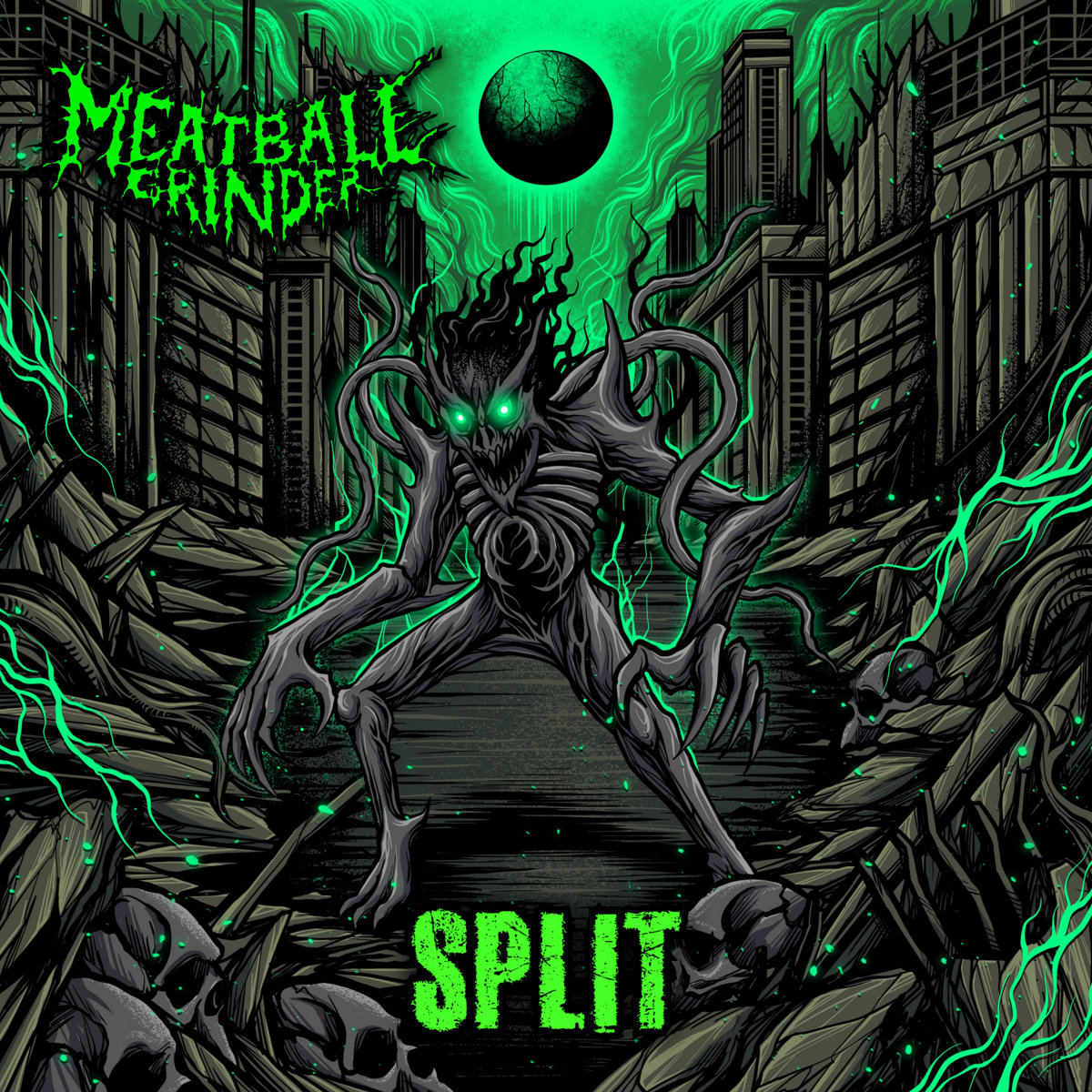 SPLIT MEATBALL GRINDER