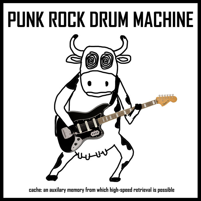 Road Closed Ahead Punk Rock Drum Machine