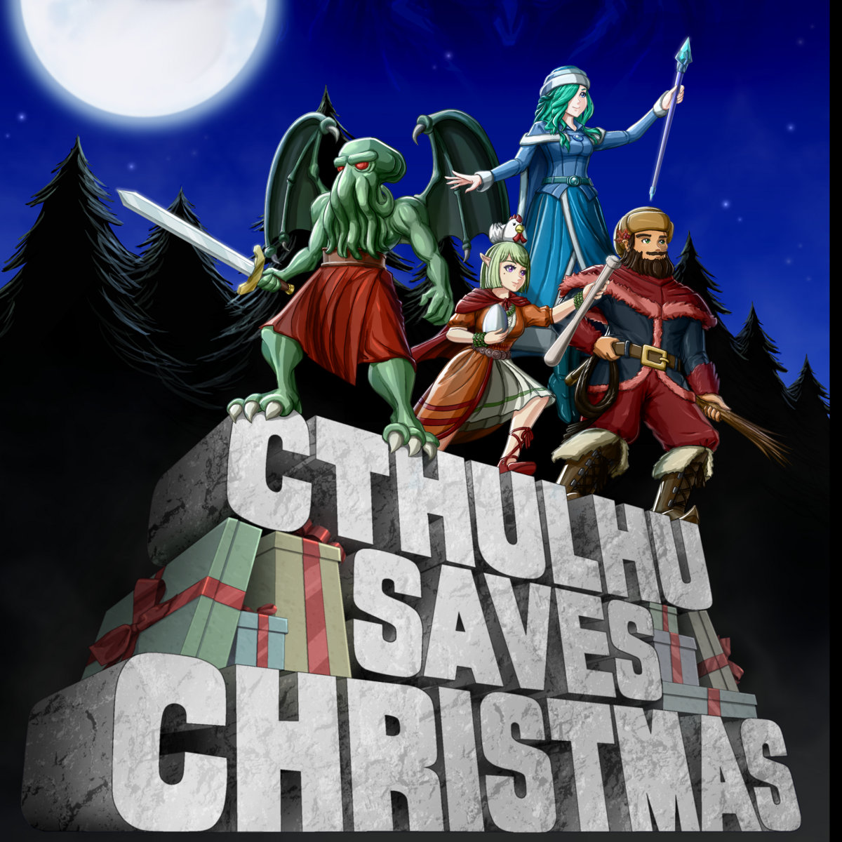 Christmas Carols Cthulhu Cthulhu Saves Christmas (Official Soundtrack) Joshua Queen