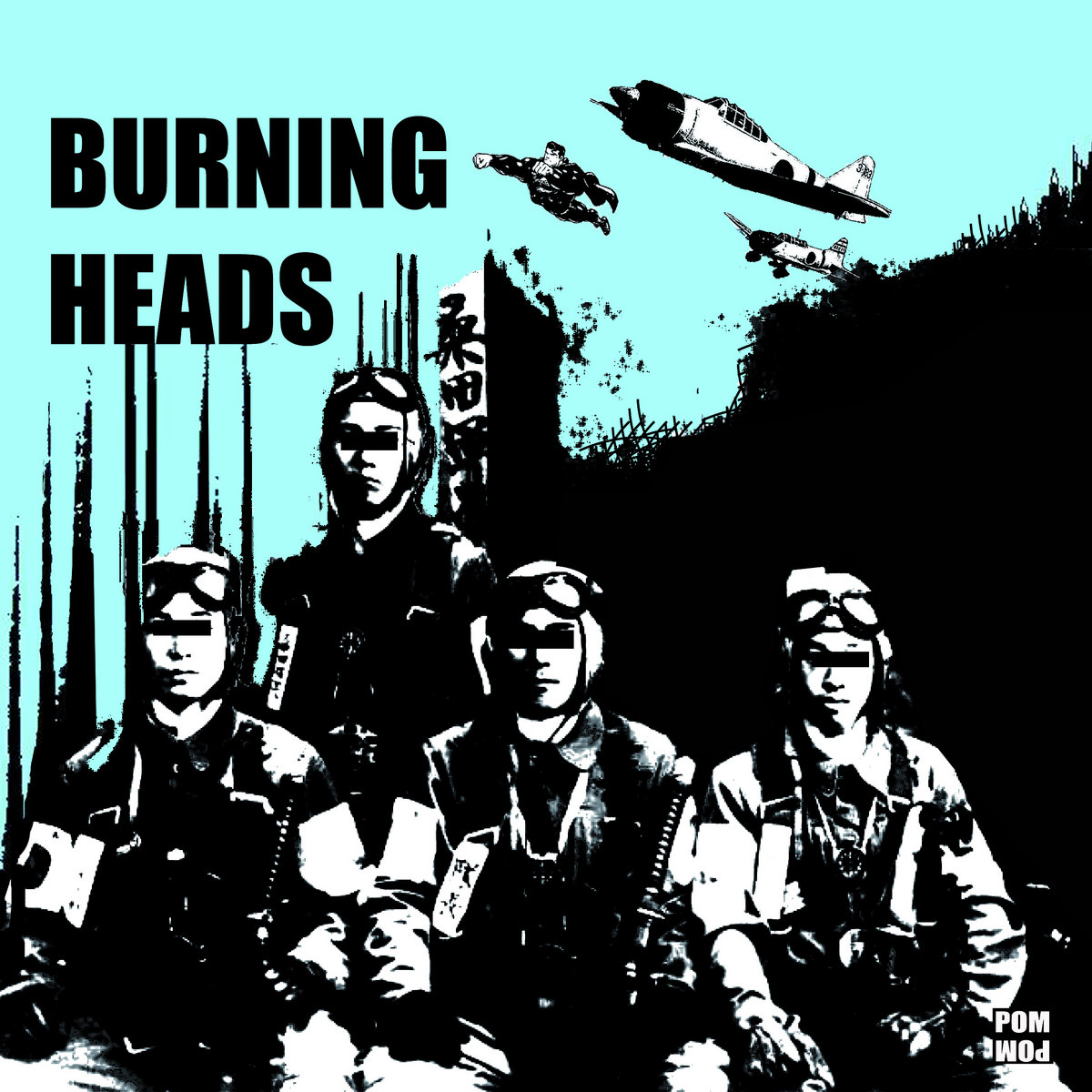 Burning Heads EP Crapoulet records