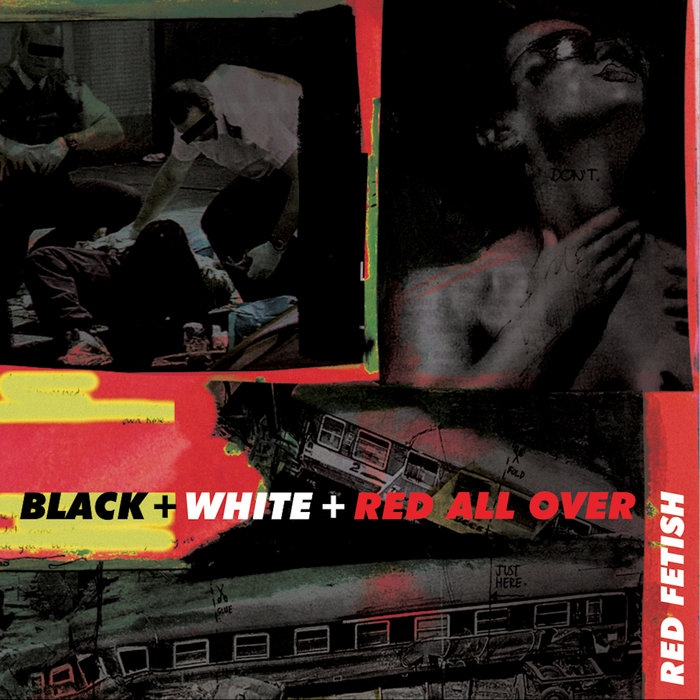 Black & White & Red all over Red fetish