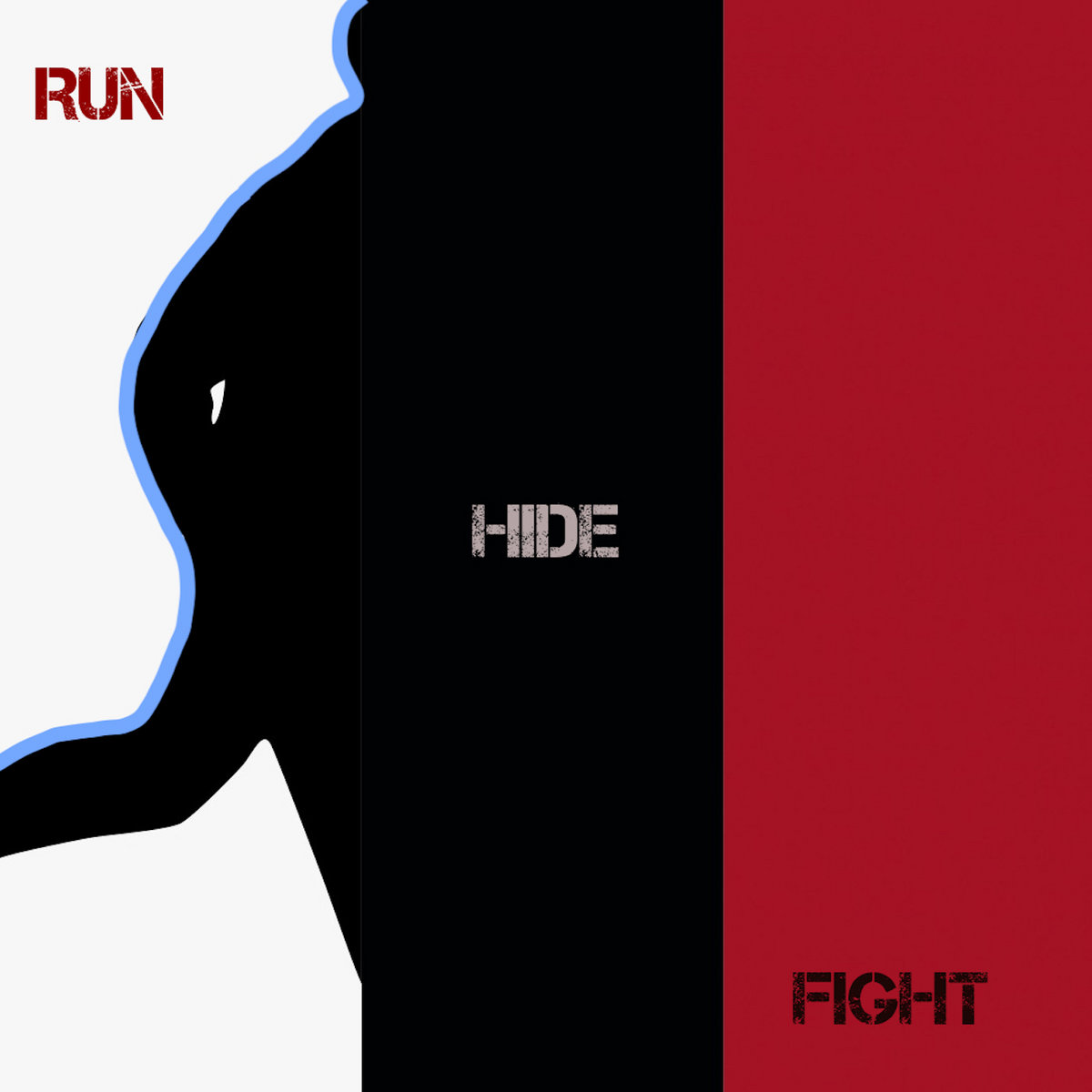 Run Hide Fight angryoldogs