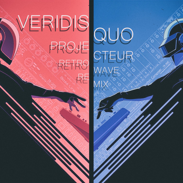 Daft Punk Veridis Quo PROJECTEUR