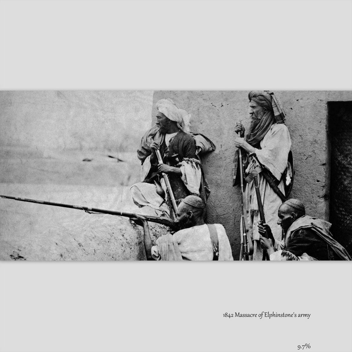 1842 Massacre of Elphinstone's army 9.7