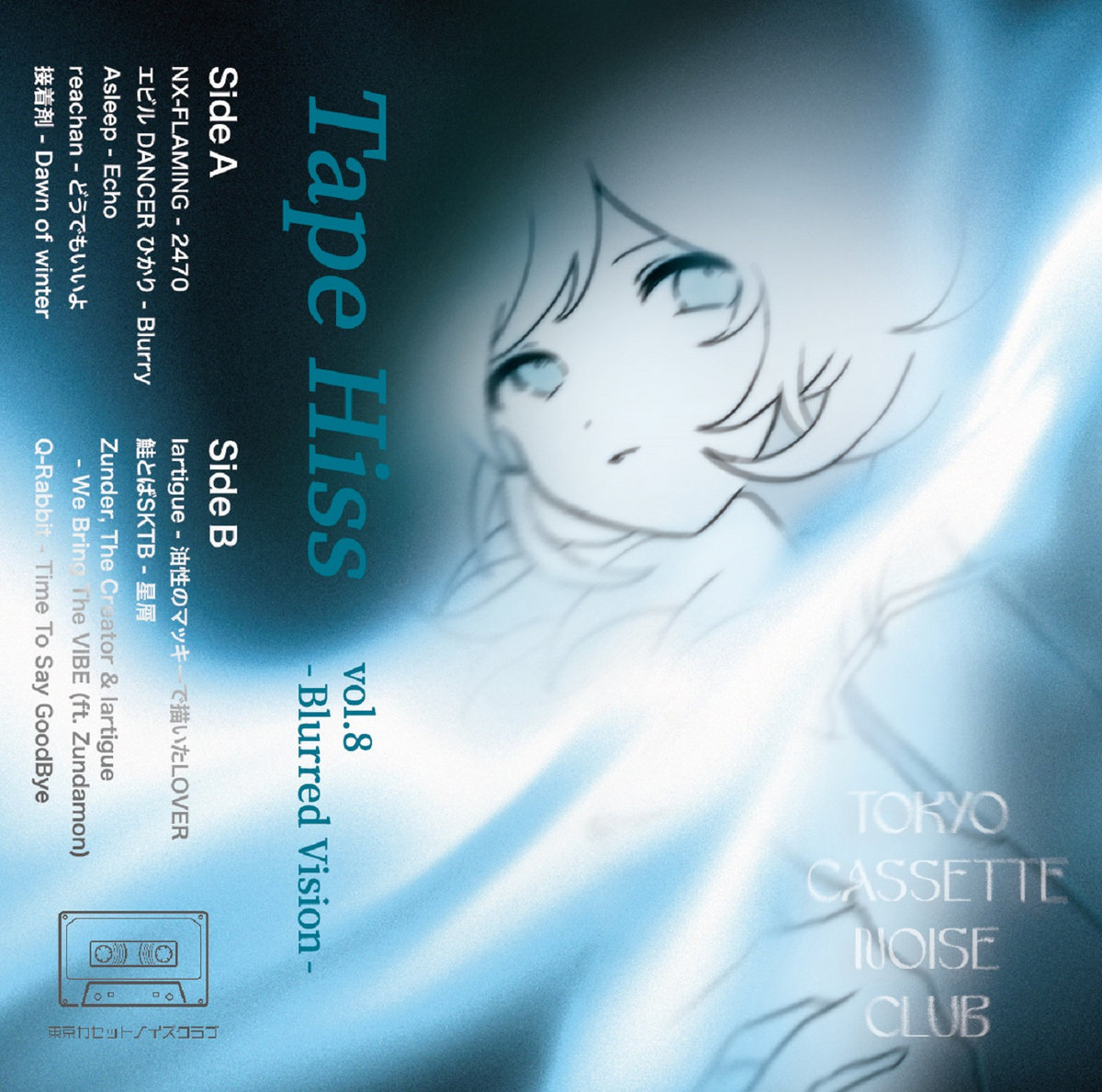 Tape Hiss Vol . 8 Blurred Vision Tokyo Cassette Noise Club