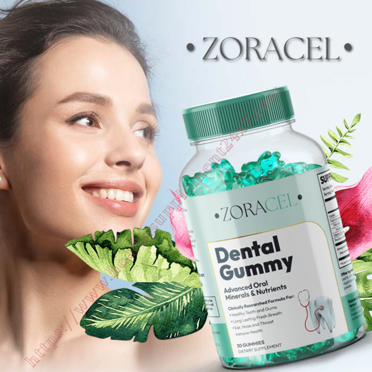 Zoracel Dental Gummy {Clinically Proven & USA's No.1}Forces Your Mouth