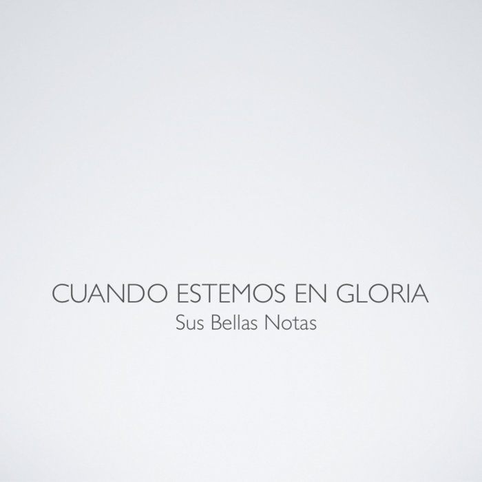 Cuando estemos en gloria Josué Peña, Samuel Peña Sus Bellas Notas