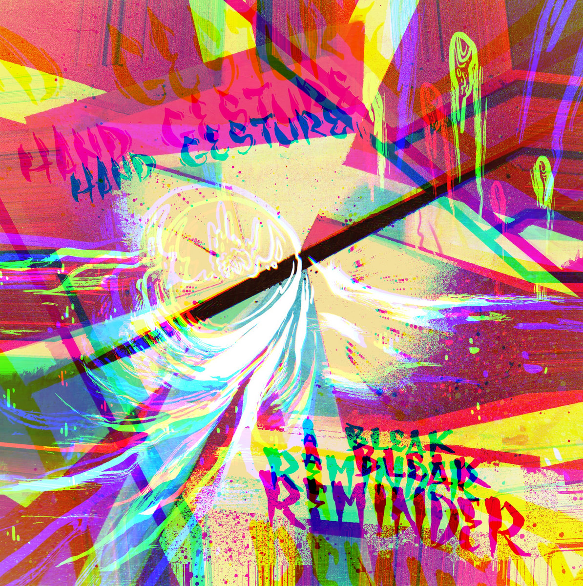 A Bleak Reminder Hand Gesture