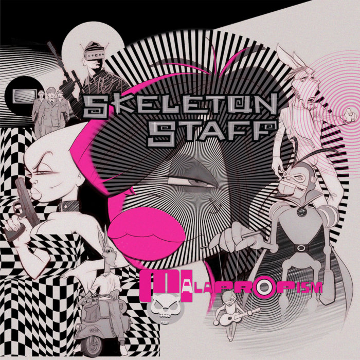 MALAPROPISM SKELETON STAFF