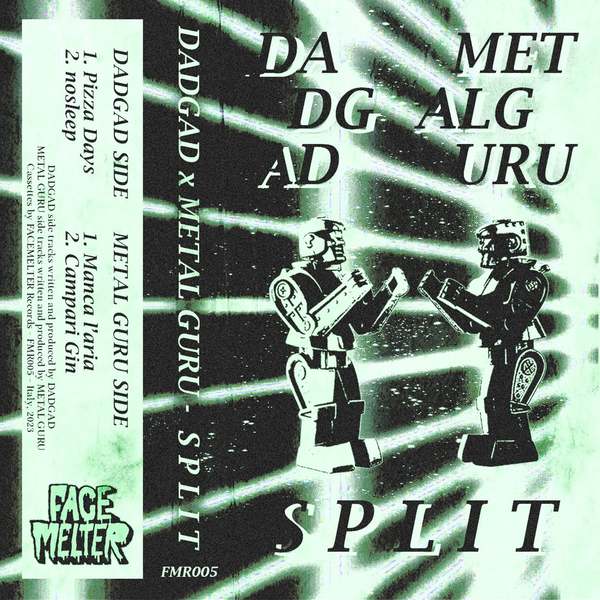 DADGAD X METAL GURU SPLIT Dadgad, Metal Guru Face Melter Records