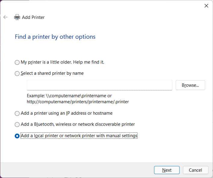 Hướng dẫn sửa lỗi Windows Cannot Connect to the Printer Error 0x0000011b
