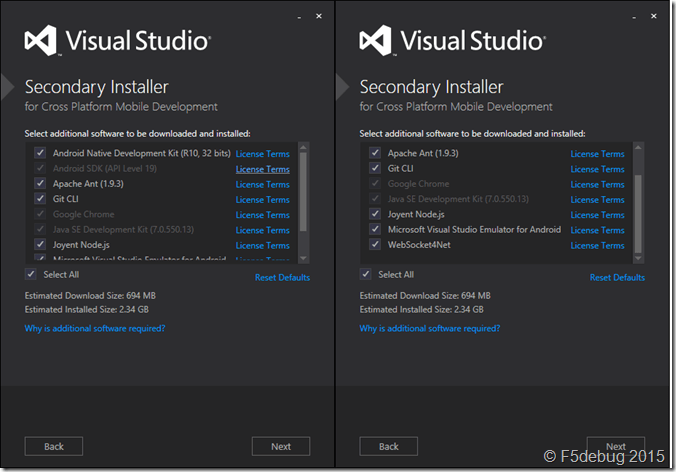 What’s new in Visual Studio 2015 for developers – F5debug
