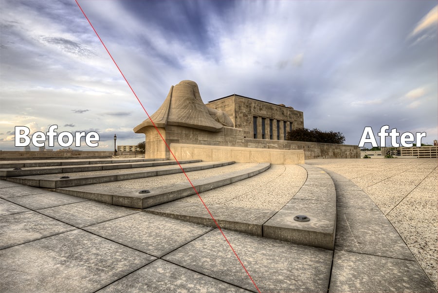 Fake Neutral Density Filter Effect EverydayHDR