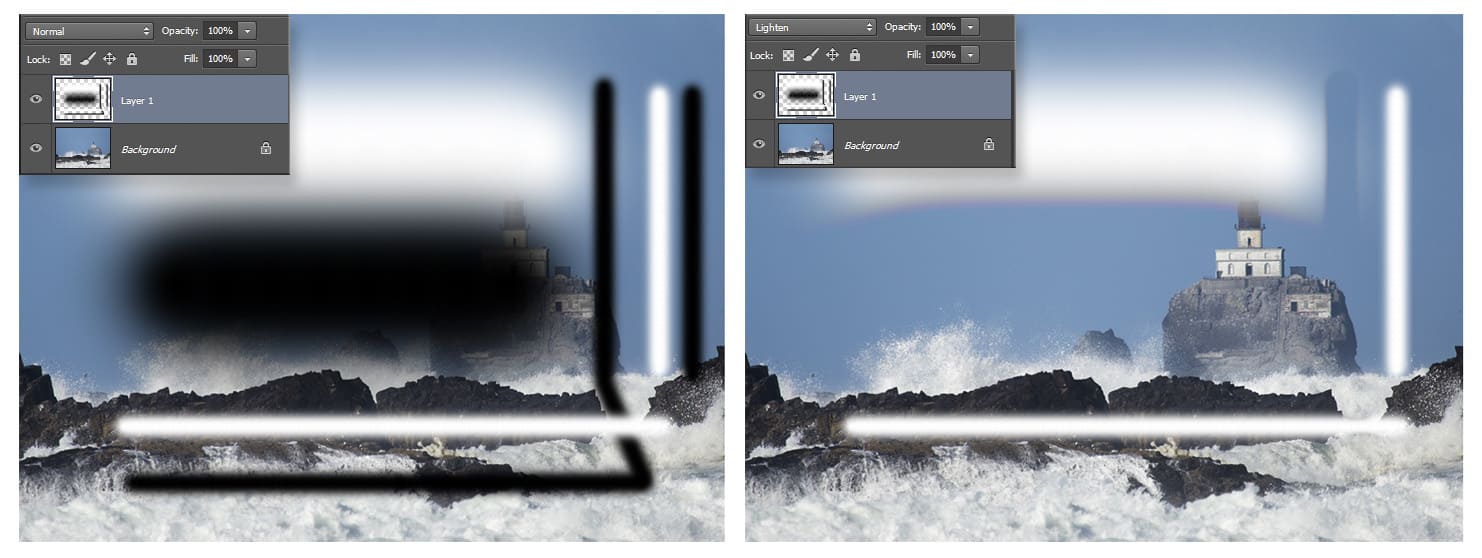 The Lighten Blend Mode in CC *Video*