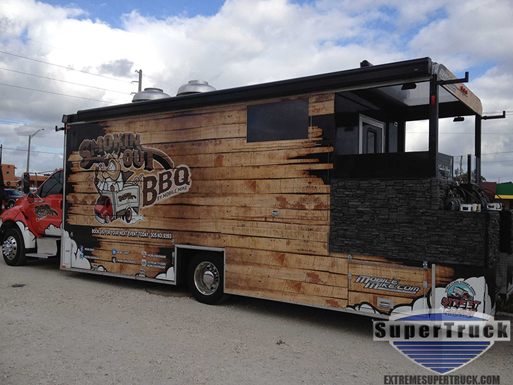 F650 Smokin' Out BBQ Food Truck F650 Supertrucks
