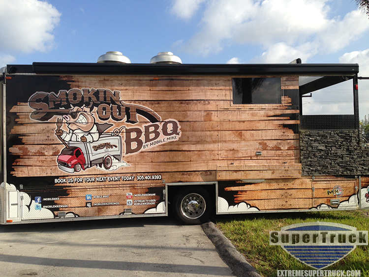 F650 Smokin' Out BBQ Food Truck F650 Supertrucks