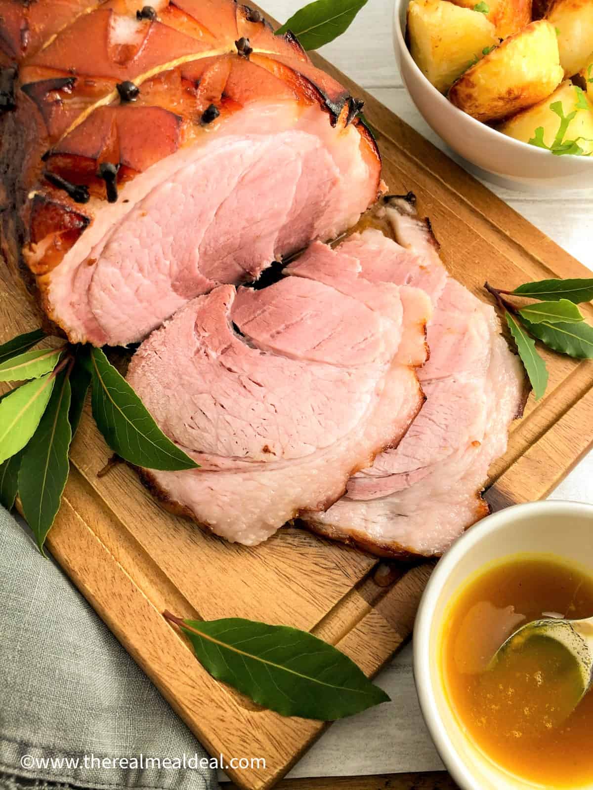 Simple Honey Roast Gammon The Real Meal Deal