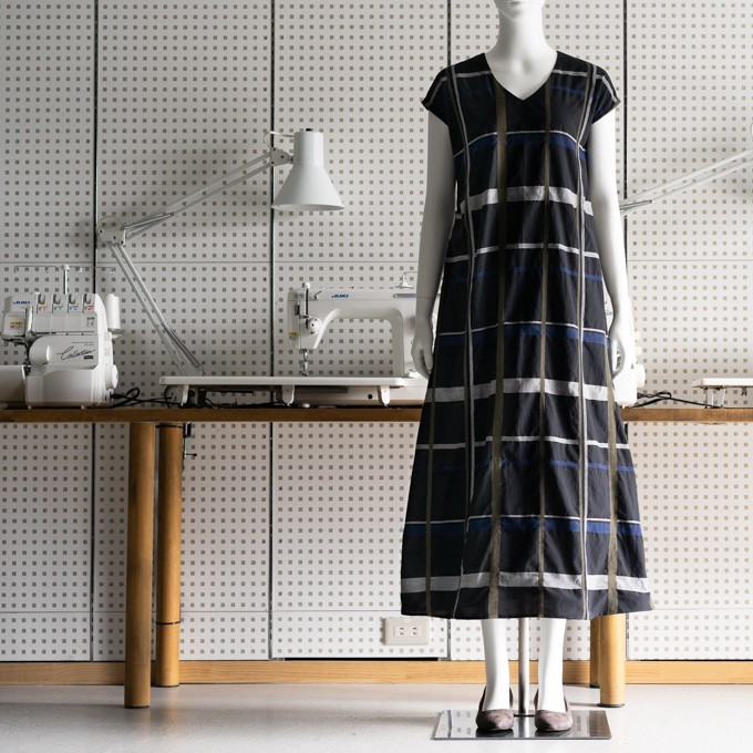 FAB 213 フレンチスリーブワンピース(fabfabricオリジナル・未発売) fabfabric sewing studio