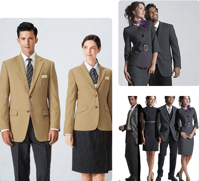 Hotel Front Desk Uniforms