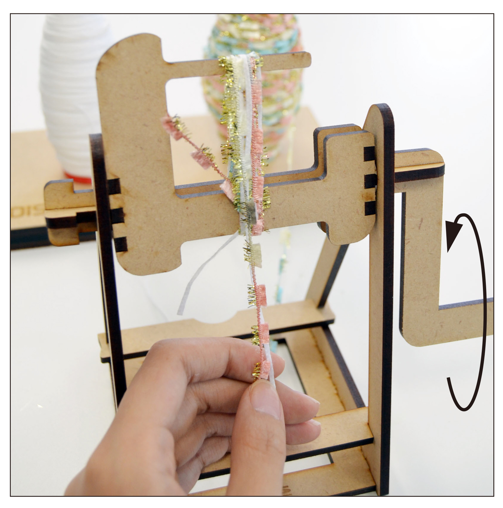 糸と巻いていきましょう。