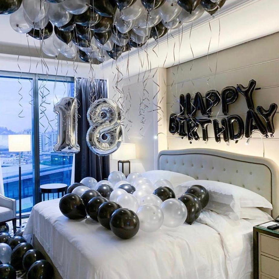 Bedroom Birthday Decorations For Him Book Oyo Room With Decoration
