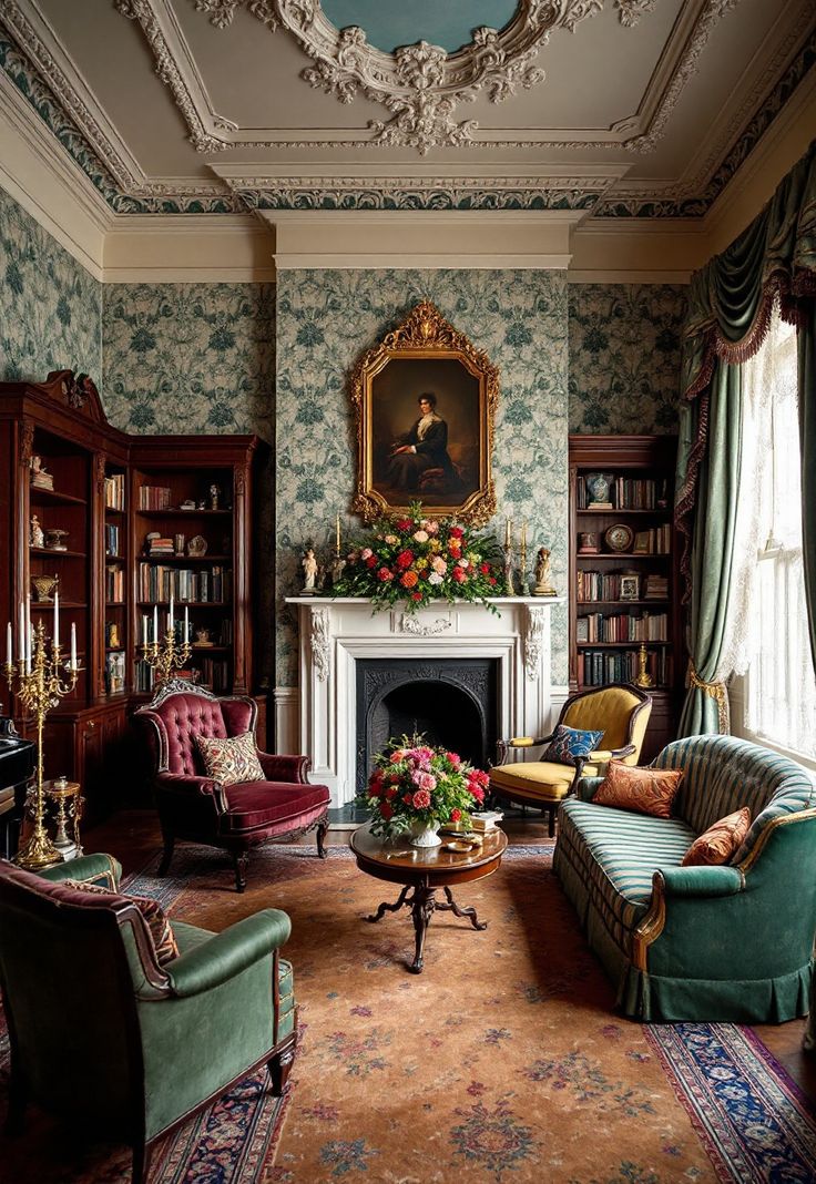 Victorian Interior Design Style & It's 6 Design Elements