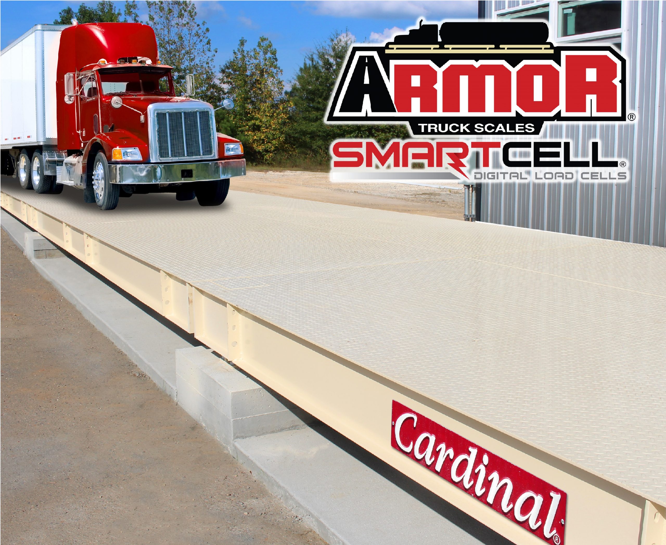 ARMOR Steel Deck Truck Scales with Digital Smart Cells FAB Engineering