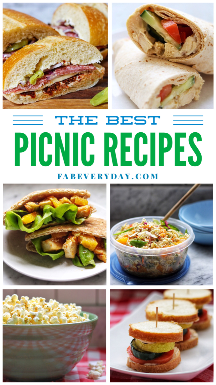 The Best Picnic Recipes (list of picnic food ideas) Fab Everyday