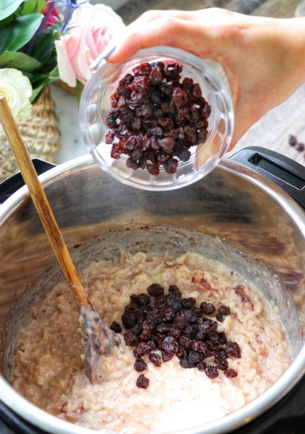 Instant Pot® Rice Pudding recipe Fab Everyday