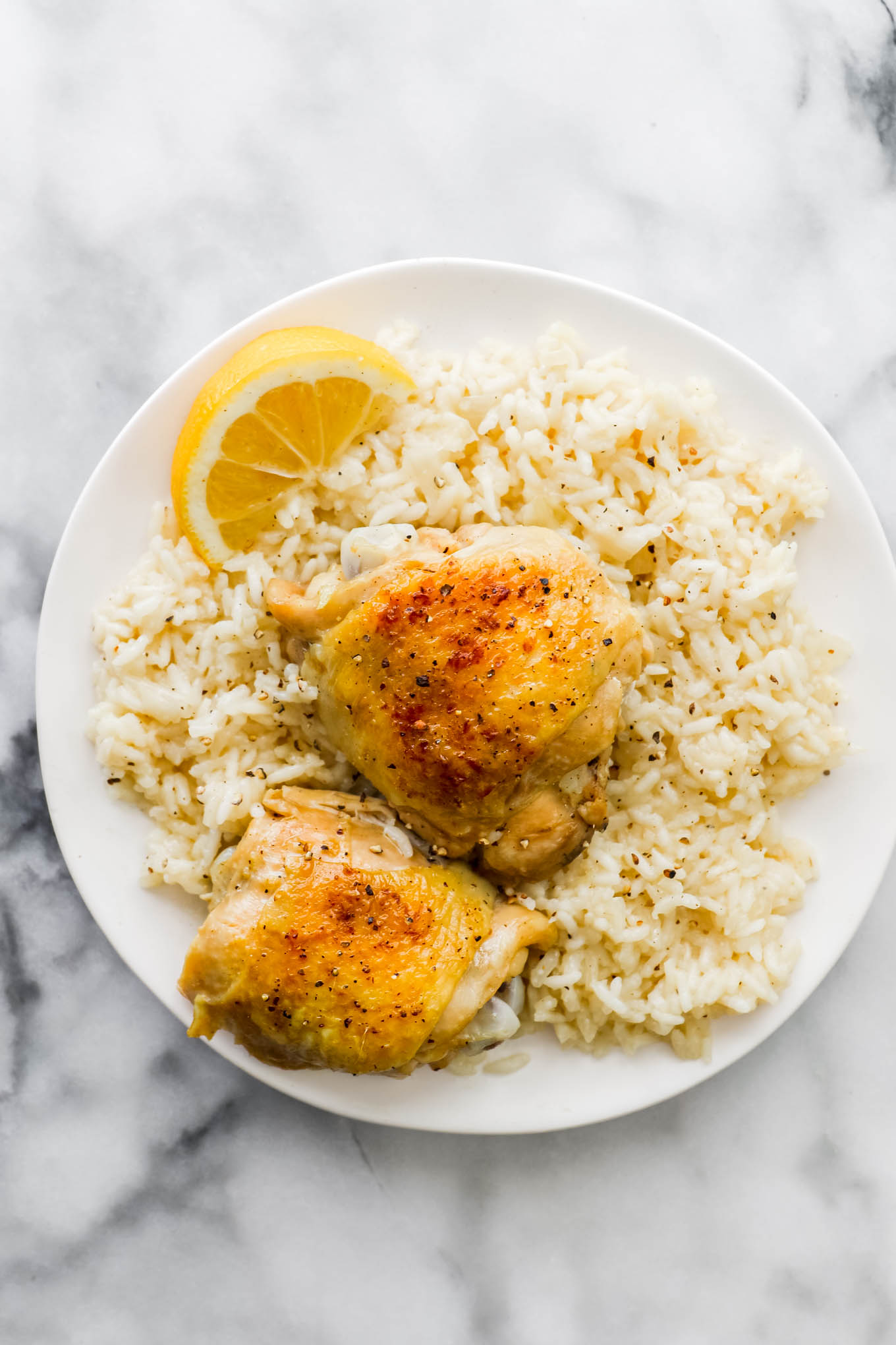 OnePot LemonPepper Chicken and Rice (Dutch oven lemonpepper chicken
