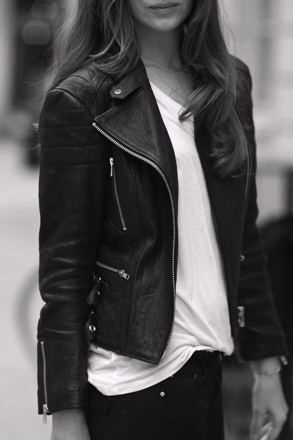 Style Guide How to wear leather jacket for spring looks? Fab Fashion Fix