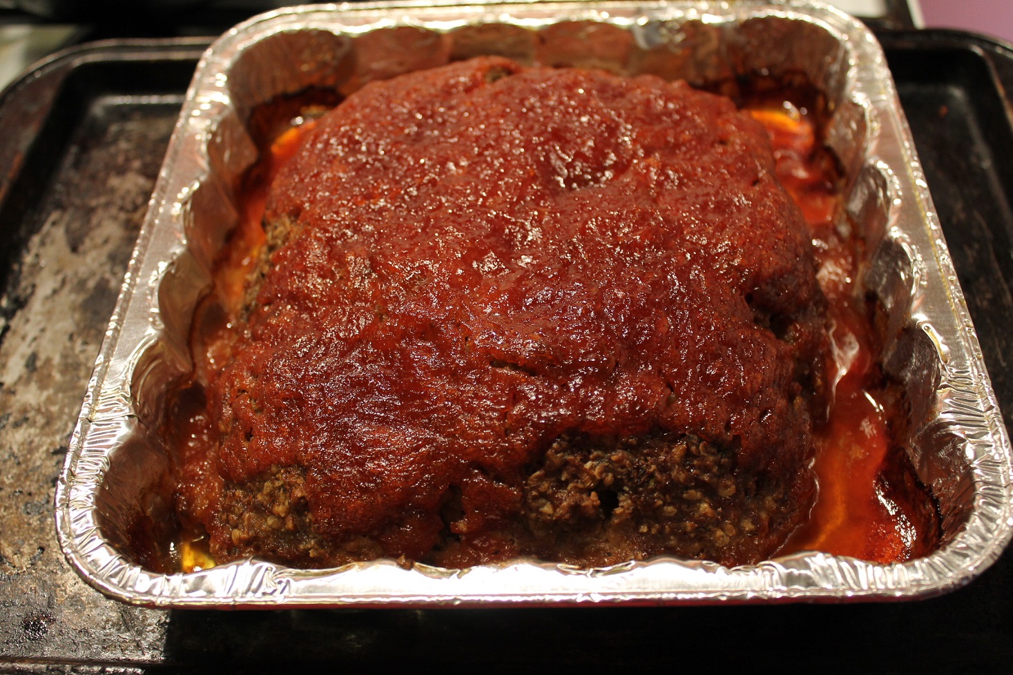 Roasted Garlic Meatloaf With Hidden Valley Ranch Dressing From WalMart