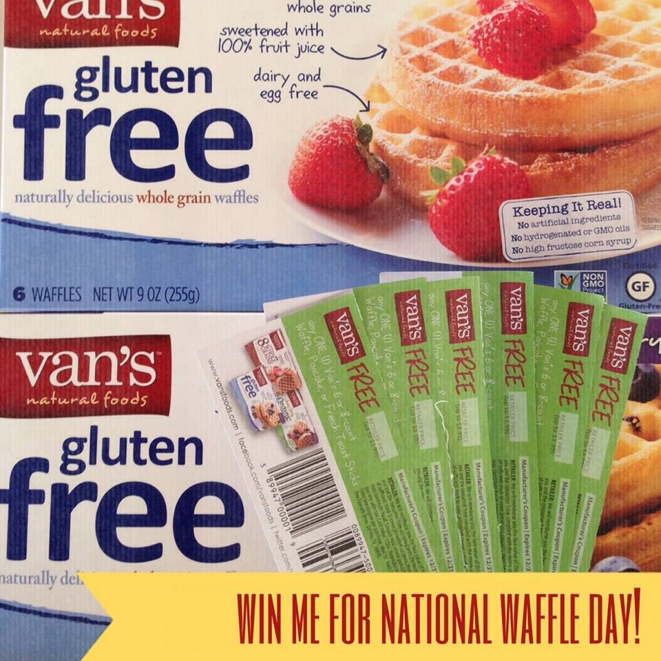 Today Is National Waffle Day & I Am Celebrating With A Van's Gluten