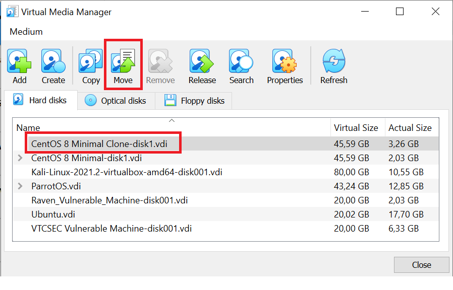 VirtualBox VMs Moving to and running from external drives Purple