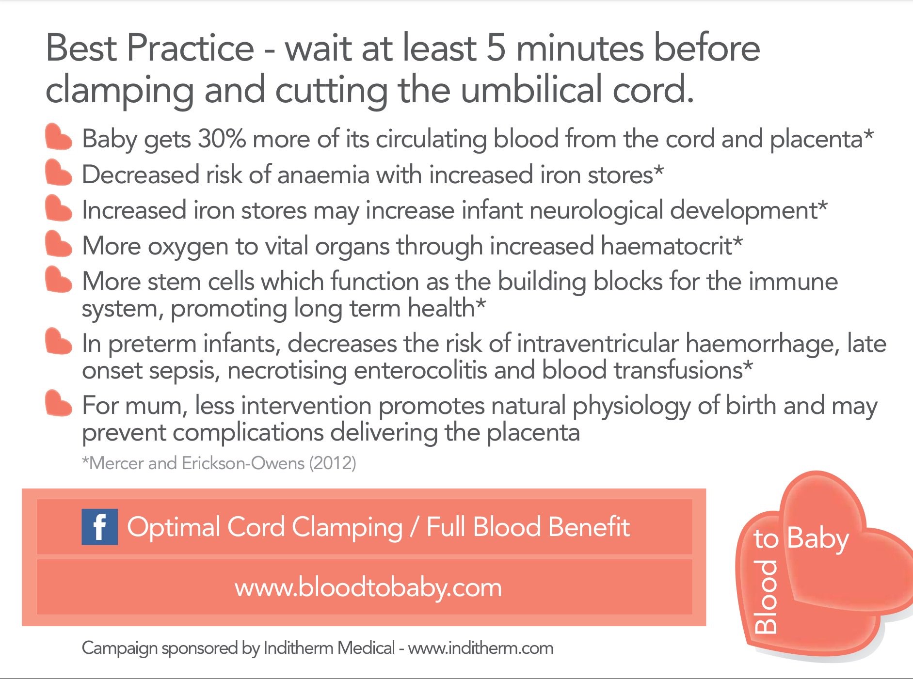BloodtoBaby Optimal Cord Clamping Fab NHS Stuff