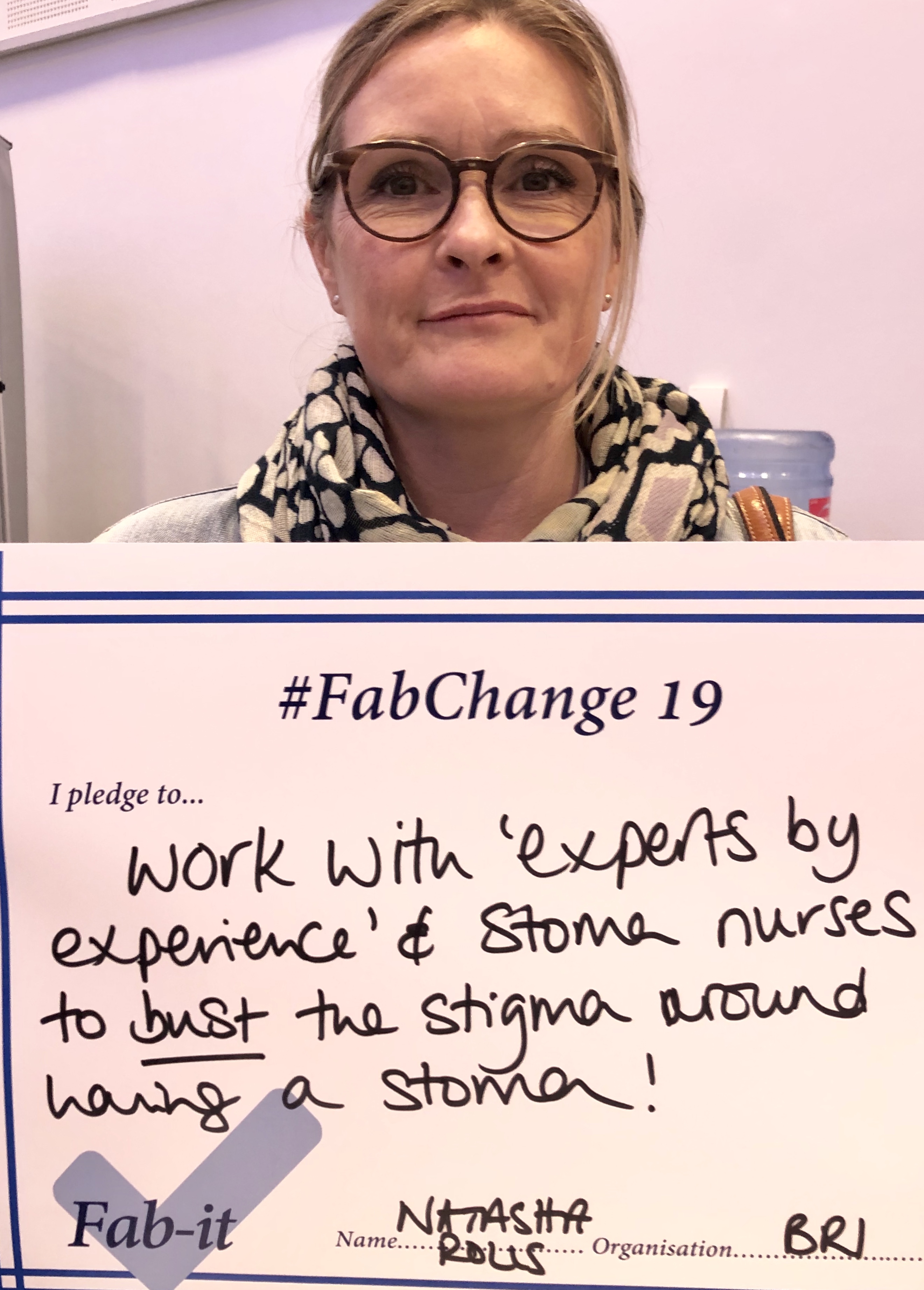 Busting the stigma with experts by experience Stoma nurses making