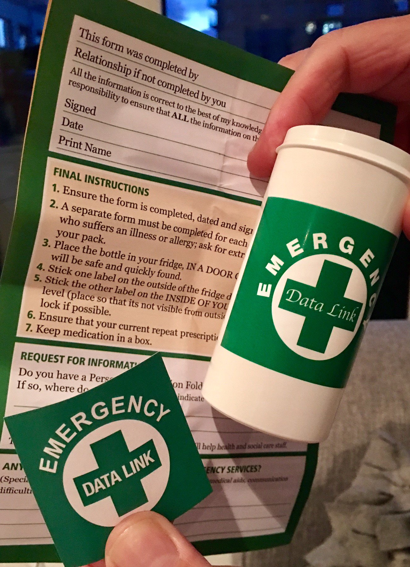 TheBlonde discovers a message in a bottle Fab NHS Stuff