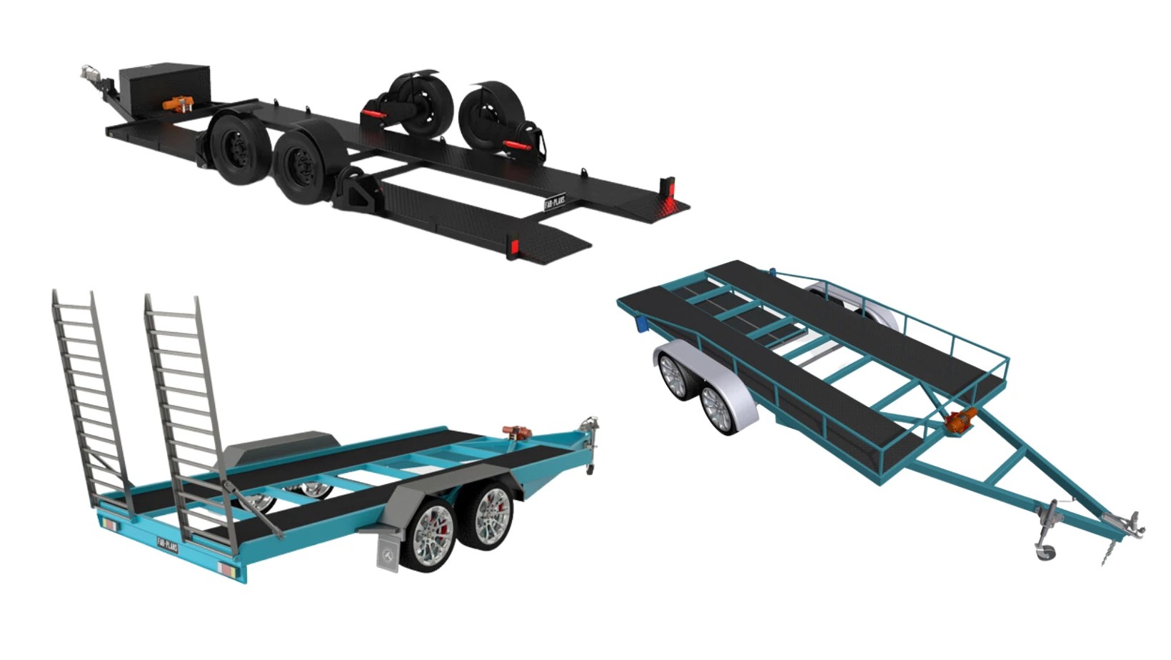 Car Trailer Plans Easy to Follow Fabplans
