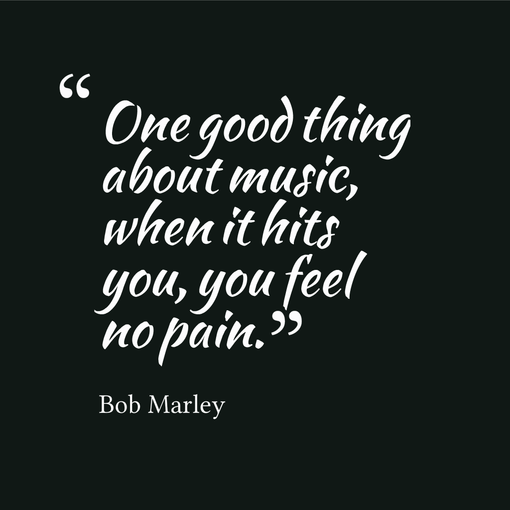Cool Bob Marley Music Quotes Ideas Bob Marley - Music Quote