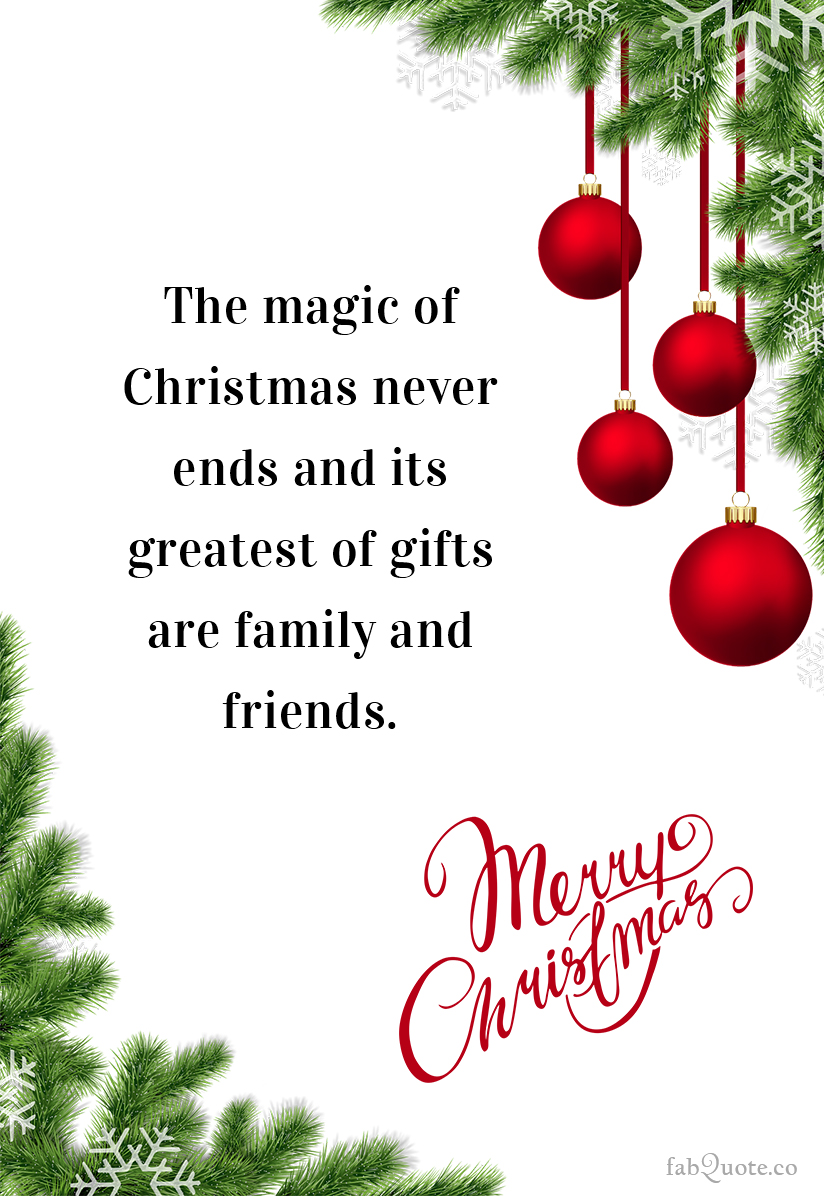 christmas card quotes family Christmas Card Quote